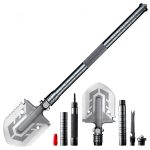 Outdoor Multi-purpose Shovel Garden Tools Folding Military Shovel Camping Defense Security Tools - Image 5